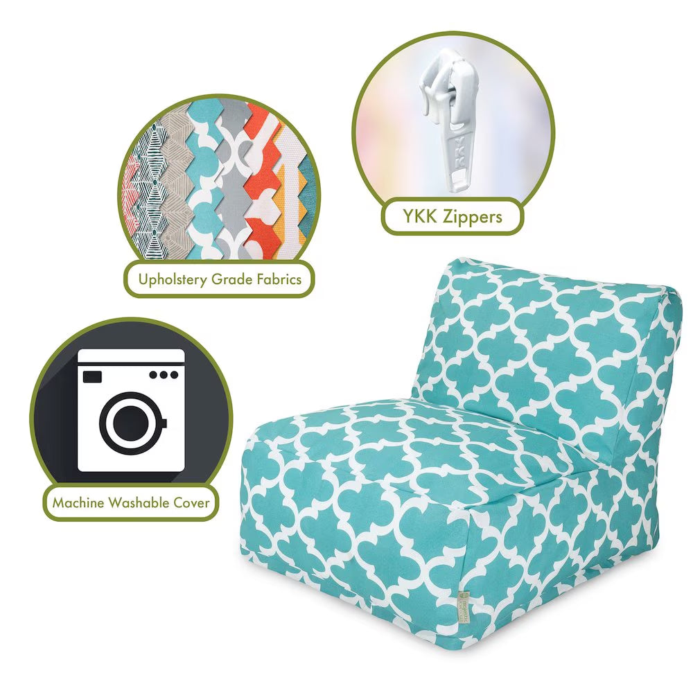 Goods Chair Lounger Trellis Teal